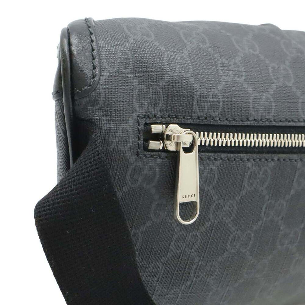 GUCCI Authentic Black Leather Fanny Pack - Picture 9 of 10